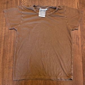 Jungmaven Lorel Tee Hemp Cotton Brown / Copper Women’s S / Small t-shirt